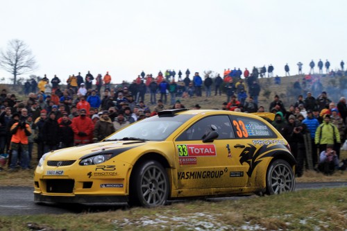 Proton leads S-WRC category in Monte Carlo, 9th overall