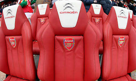 Plush new Citroën seats for the Gunners!