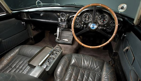 James Bond’s original Aston Martin DB5 on auction