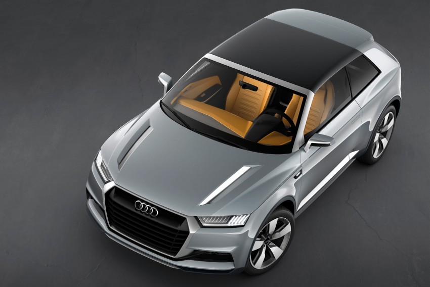 Audi Crosslane Coupe Concept shows the future of Q 133785