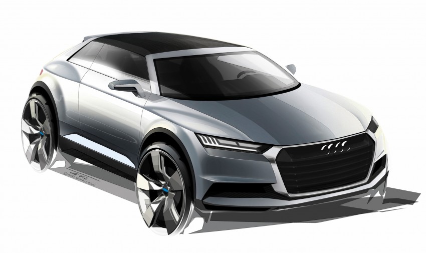 Audi Crosslane Coupe Concept shows the future of Q 133783