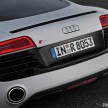 Audi R8 facelift – now with S tronic dual clutch