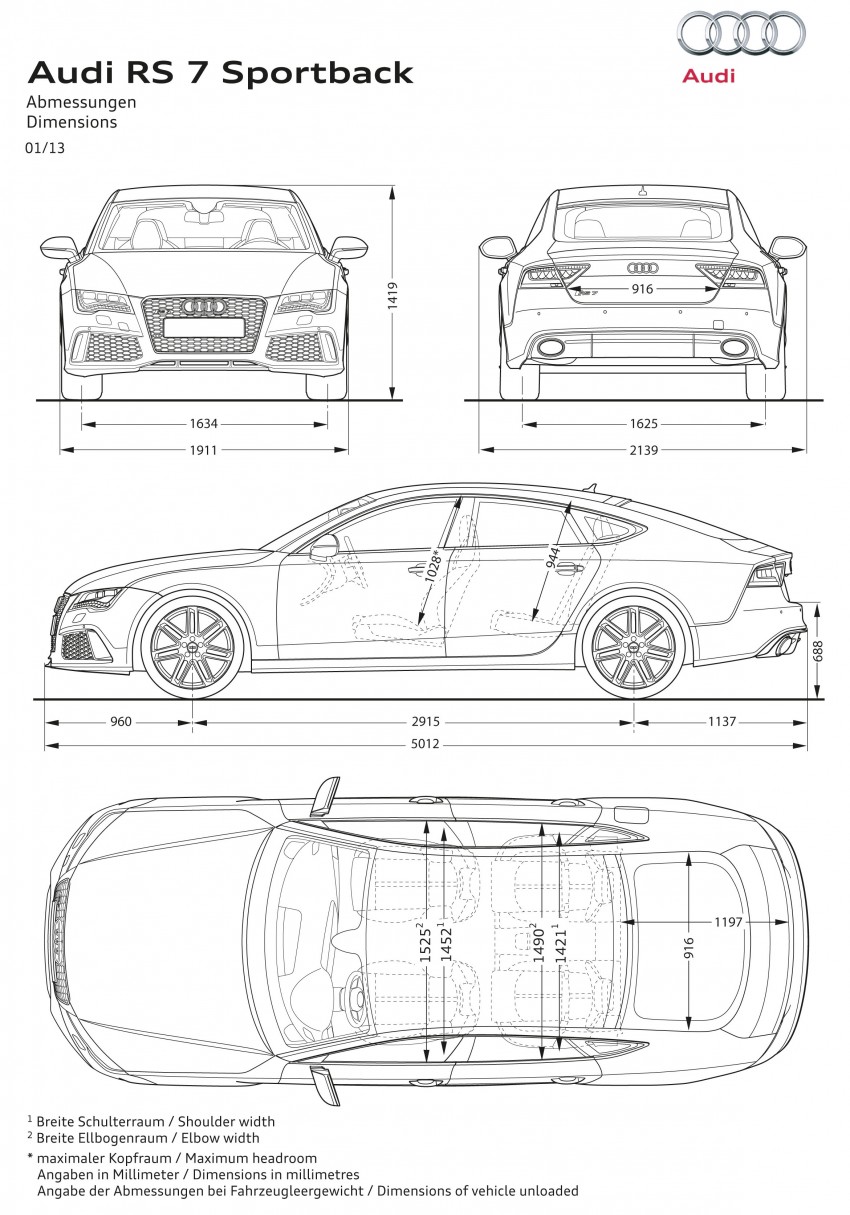 Audi RS7 Sportback: a sexier alternative to an Avant 149932