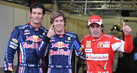 Vettel and Webber make it a Red Bull front row in Melbourne