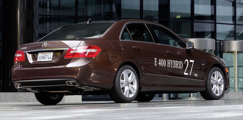 Mercedes-Benz E300 BlueTEC Hybrid introduced, in both saloon and estate form – E400 Hybrid also debuts 81214