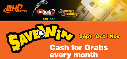 Win RM165k monthly with BHPetrol Save & Win!