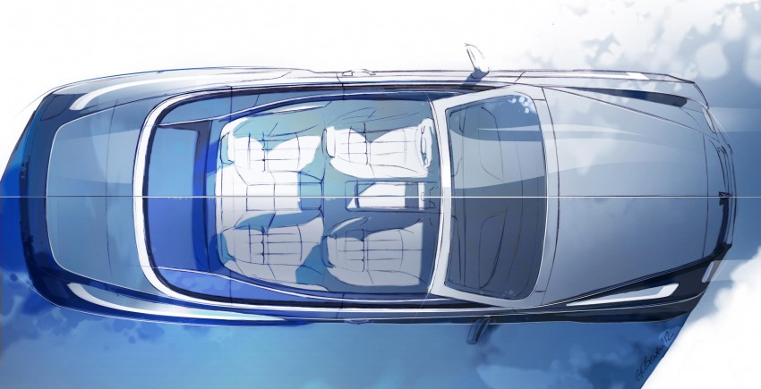 Bentley Mulsanne Convertible Concept – design sketches reveal the new drop-top 126094