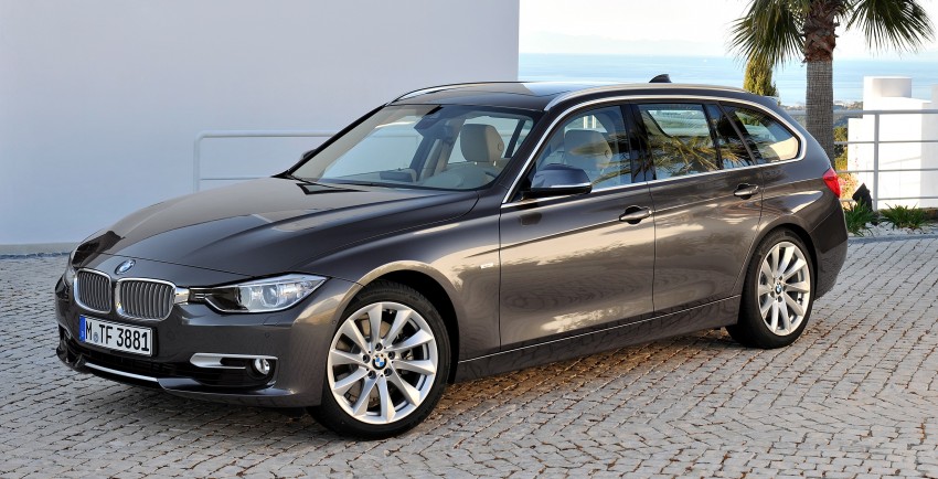 F31 BMW 3-Series Touring body makes world debut! 105999