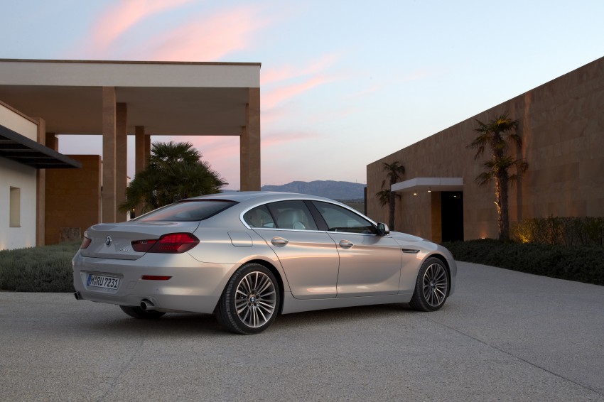 BMW officially reveals the 4-door  6-Series Gran Coupe 106151