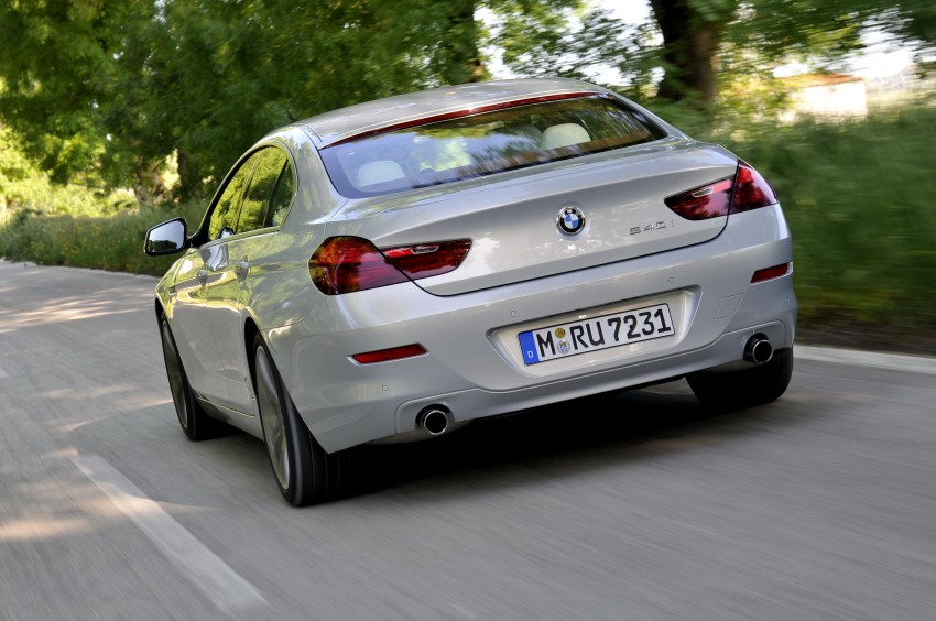 BMW officially reveals the 4-door  6-Series Gran Coupe 106159