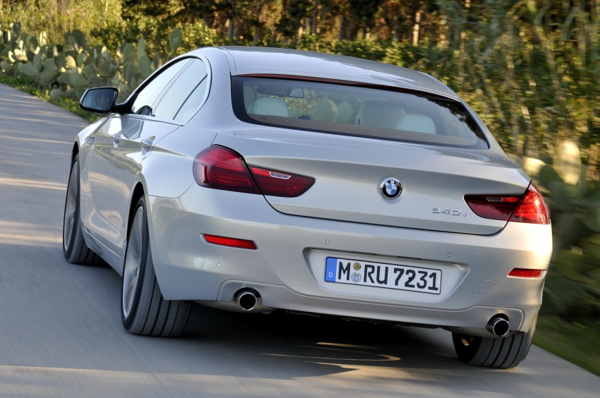 BMW officially reveals the 4-door  6-Series Gran Coupe 106160