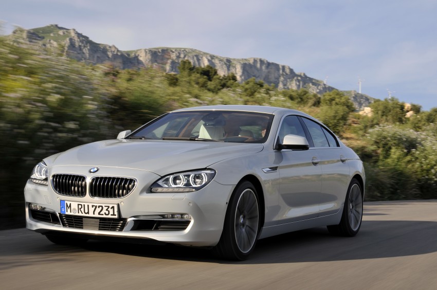 BMW officially reveals the 4-door  6-Series Gran Coupe 106163