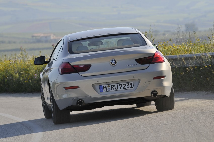 BMW officially reveals the 4-door  6-Series Gran Coupe 106179