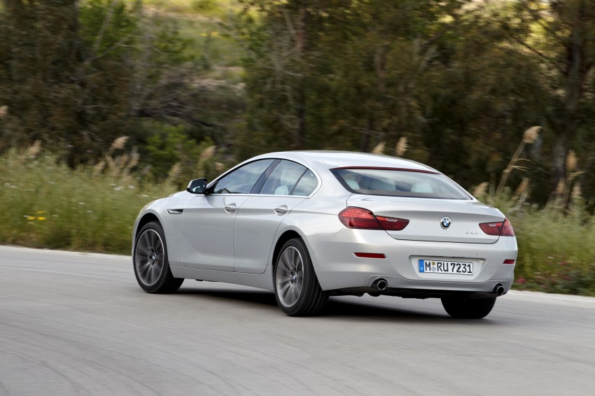 BMW officially reveals the 4-door  6-Series Gran Coupe 106181