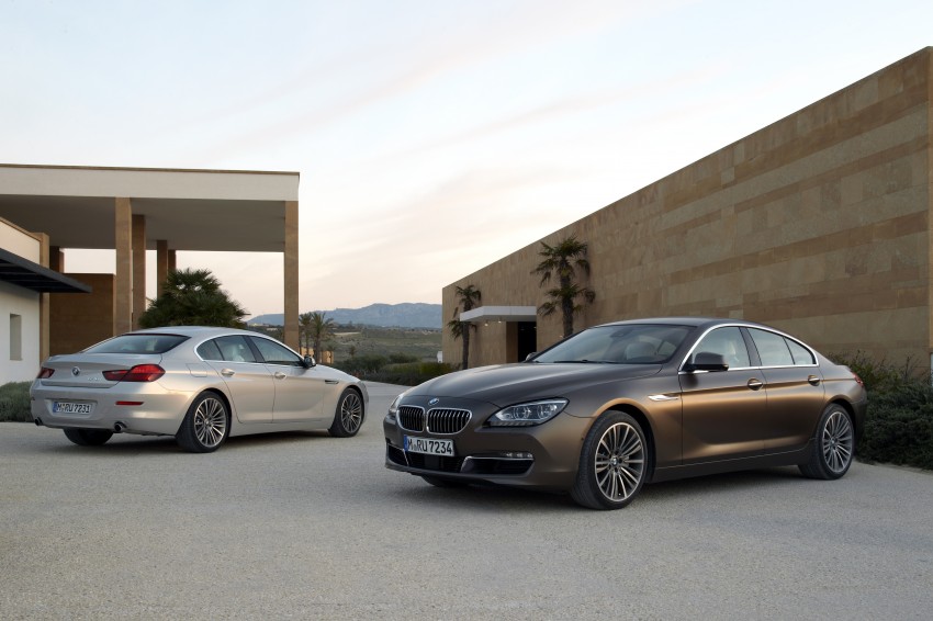 BMW officially reveals the 4-door  6-Series Gran Coupe 106189