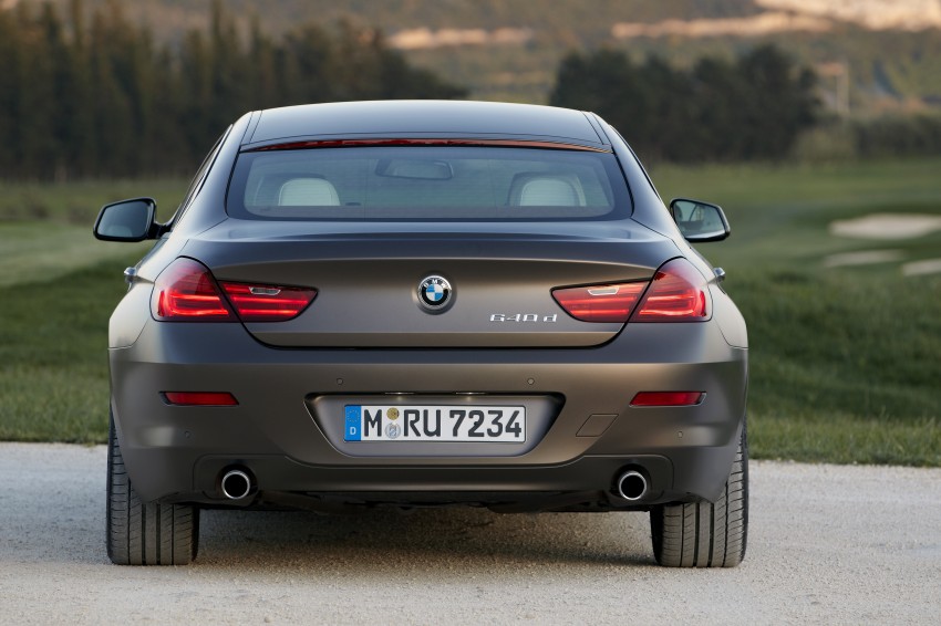 BMW officially reveals the 4-door  6-Series Gran Coupe 106212