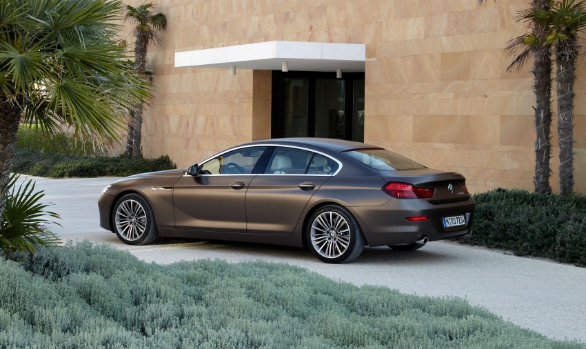 BMW officially reveals the 4-door  6-Series Gran Coupe 106120