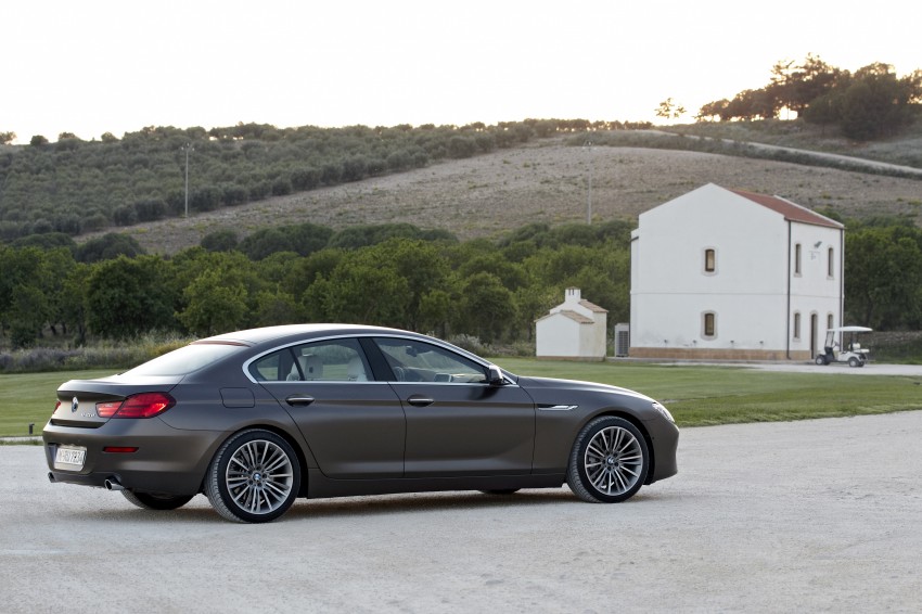 BMW officially reveals the 4-door  6-Series Gran Coupe 106214