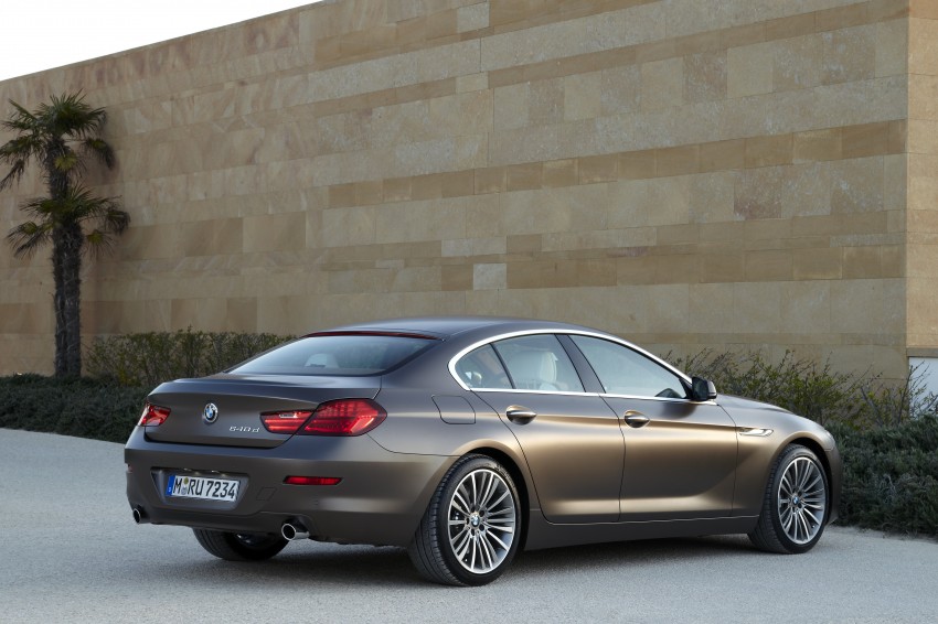 BMW officially reveals the 4-door  6-Series Gran Coupe 106215