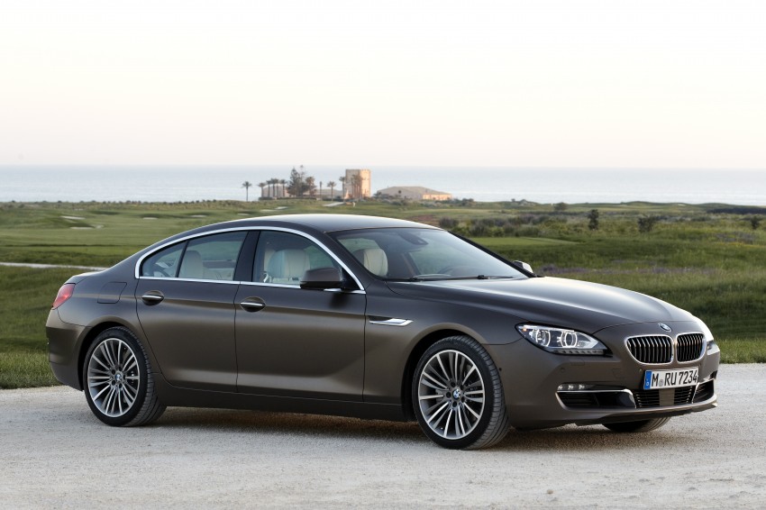 BMW officially reveals the 4-door  6-Series Gran Coupe 106217