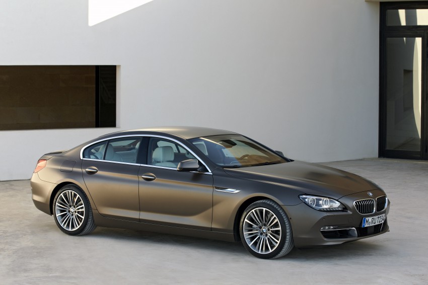 BMW officially reveals the 4-door  6-Series Gran Coupe 106218