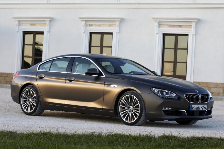 BMW officially reveals the 4-door  6-Series Gran Coupe 106219