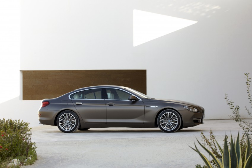 BMW officially reveals the 4-door  6-Series Gran Coupe 106220