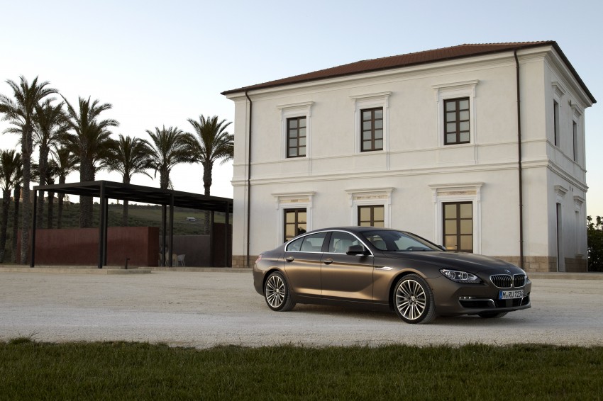 BMW officially reveals the 4-door  6-Series Gran Coupe 106221