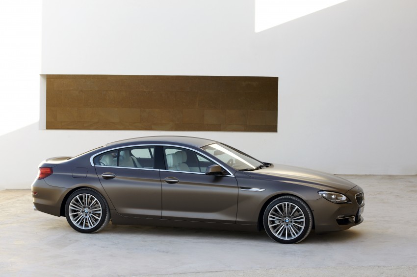 BMW officially reveals the 4-door  6-Series Gran Coupe 106223