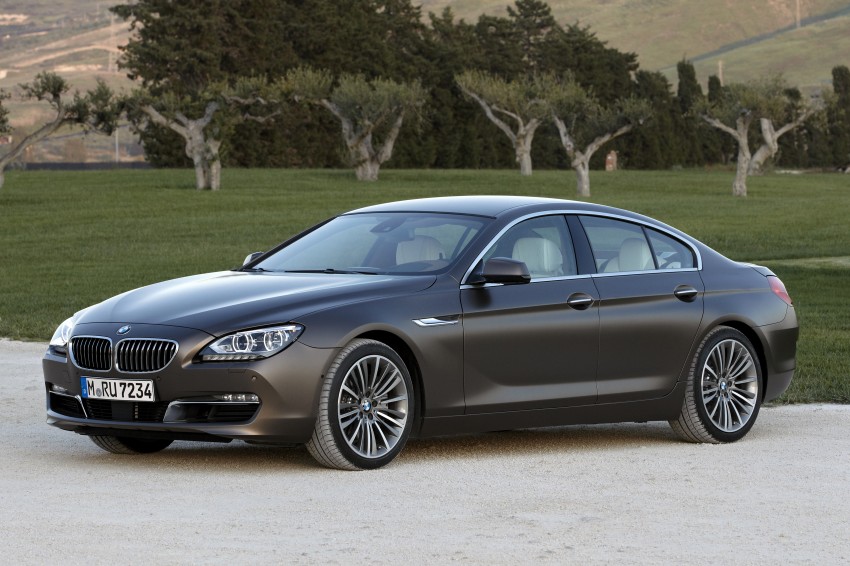 BMW officially reveals the 4-door  6-Series Gran Coupe 106225