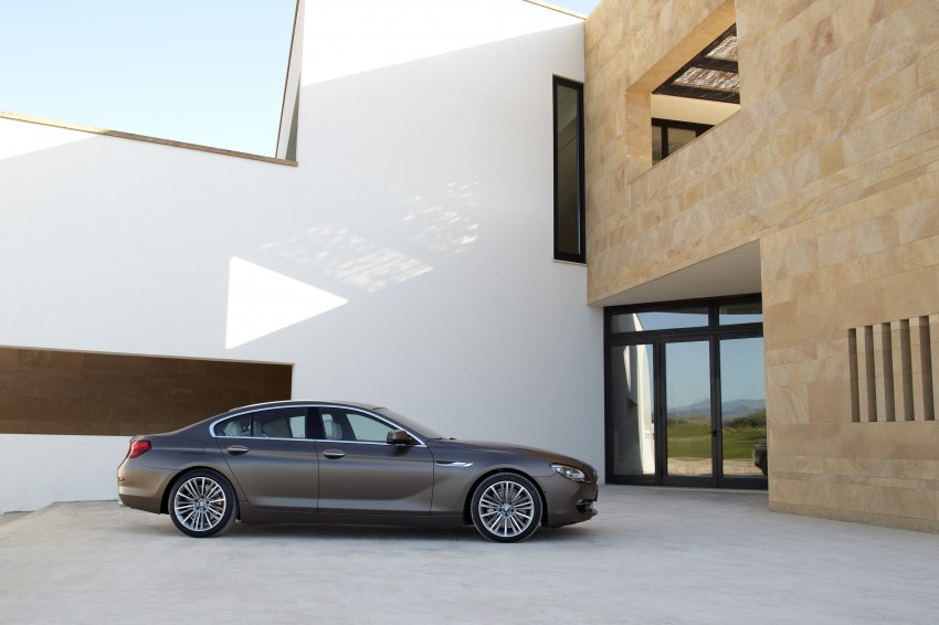 BMW officially reveals the 4-door  6-Series Gran Coupe 106226