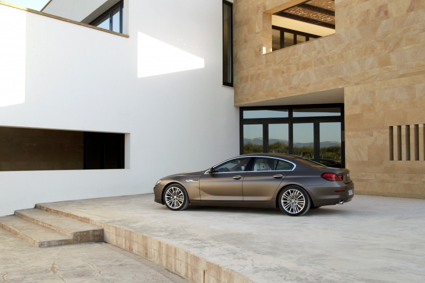 BMW officially reveals the 4-door  6-Series Gran Coupe 106229
