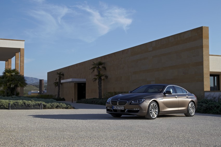BMW officially reveals the 4-door  6-Series Gran Coupe 106230