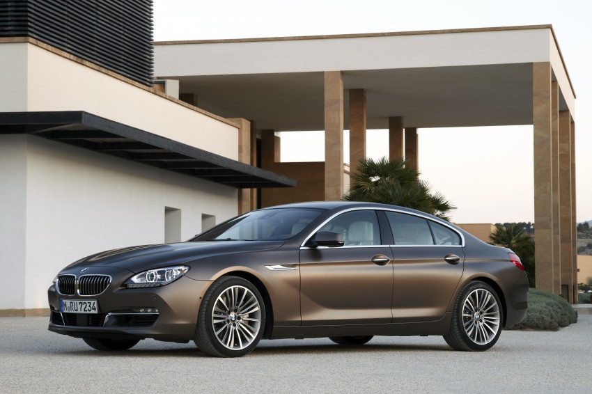 BMW officially reveals the 4-door  6-Series Gran Coupe 106232