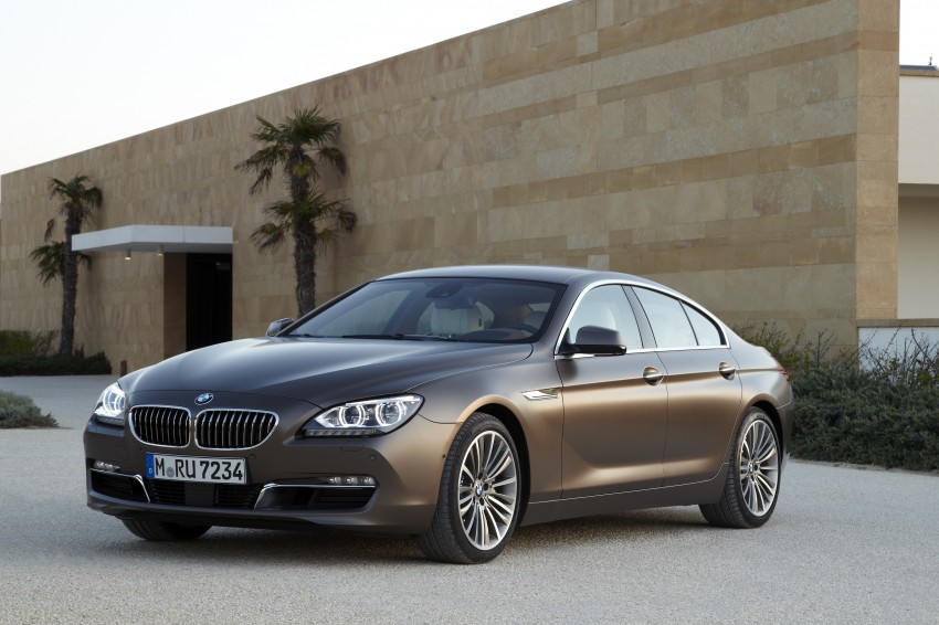 BMW officially reveals the 4-door  6-Series Gran Coupe 106233