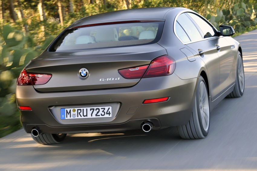 BMW officially reveals the 4-door  6-Series Gran Coupe 106235