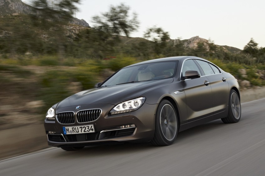 BMW officially reveals the 4-door  6-Series Gran Coupe 106237