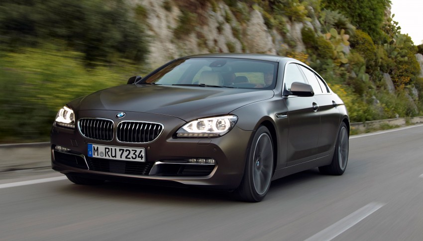 BMW officially reveals the 4-door  6-Series Gran Coupe 106119