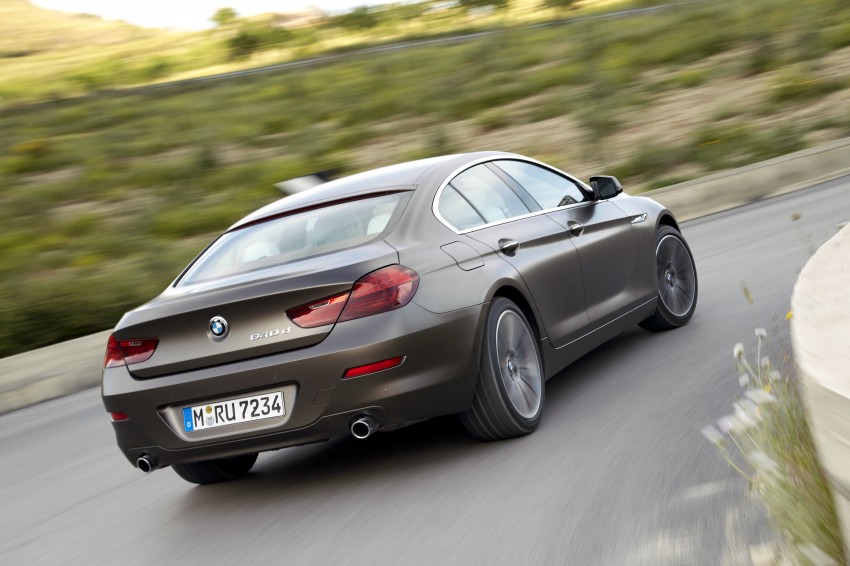 BMW officially reveals the 4-door  6-Series Gran Coupe 106238