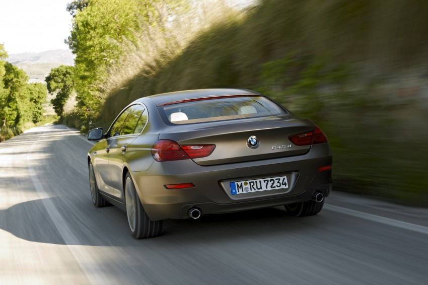 BMW officially reveals the 4-door  6-Series Gran Coupe 106242