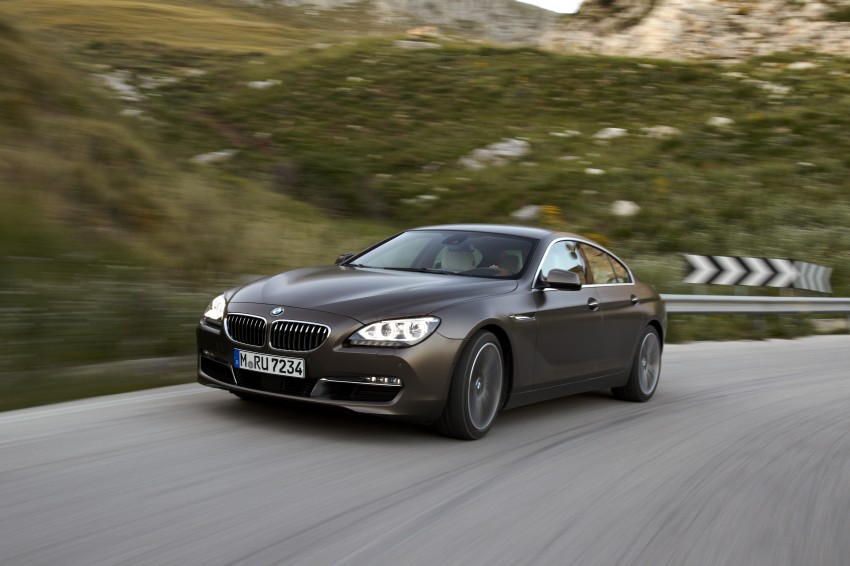 BMW officially reveals the 4-door  6-Series Gran Coupe 106243