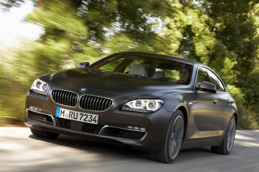 BMW officially reveals the 4-door  6-Series Gran Coupe 106248