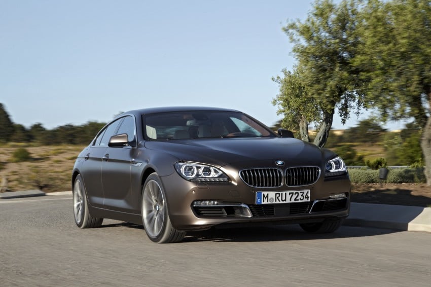 BMW officially reveals the 4-door  6-Series Gran Coupe 106249
