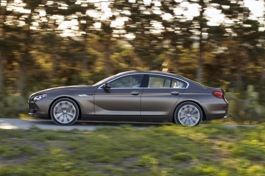 BMW officially reveals the 4-door  6-Series Gran Coupe 106250