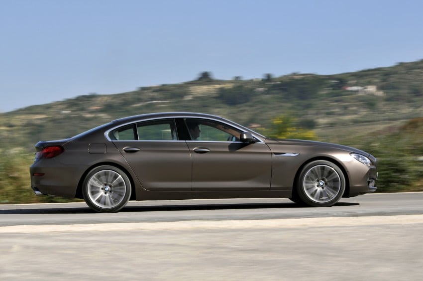 BMW officially reveals the 4-door  6-Series Gran Coupe 106254