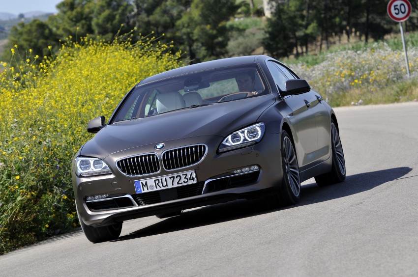 BMW officially reveals the 4-door  6-Series Gran Coupe 106257