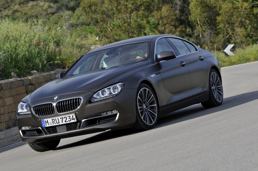BMW officially reveals the 4-door  6-Series Gran Coupe 106258