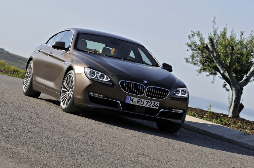 BMW officially reveals the 4-door  6-Series Gran Coupe 106259