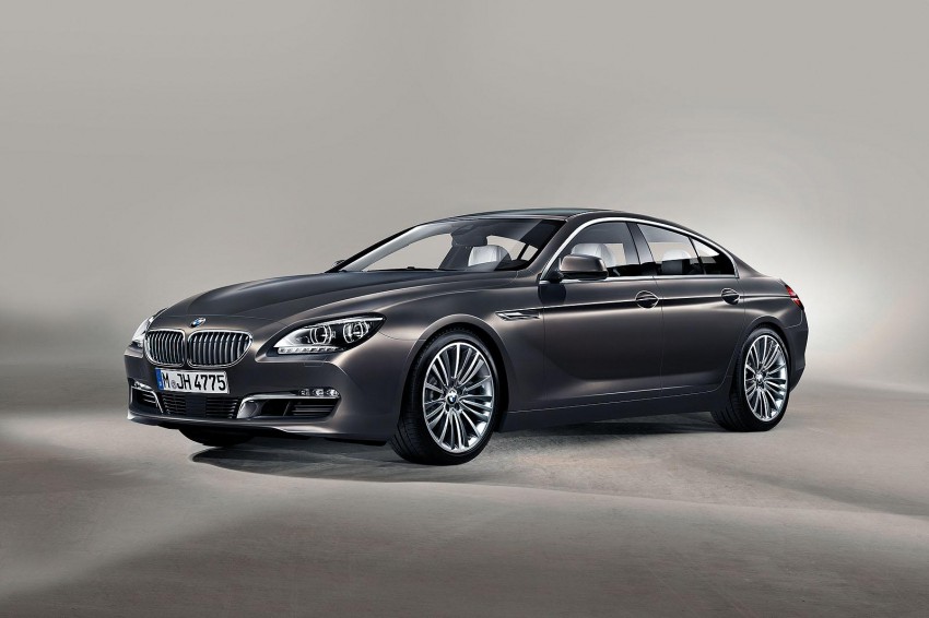 BMW officially reveals the 4-door  6-Series Gran Coupe 79240