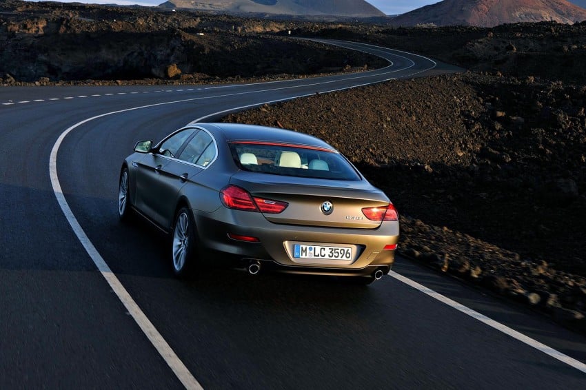 BMW officially reveals the 4-door  6-Series Gran Coupe 79242